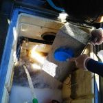 洗浄の様子です 洗浄の様子です