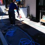 洗浄の様子です 洗浄の様子です